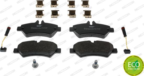 Ferodo FVR1780 - Brake Pad Set, disc brake parts5.com