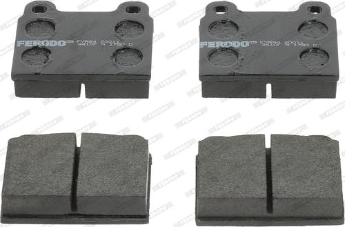 Ferodo FVR84 - Σετ τακάκια, δισκόφρενα parts5.com