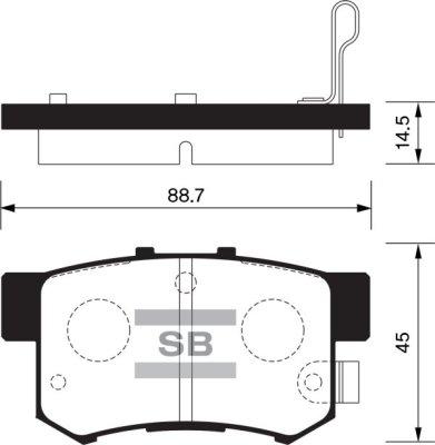 INTERBRAKE PD3433 - Set placute frana,frana disc parts5.com