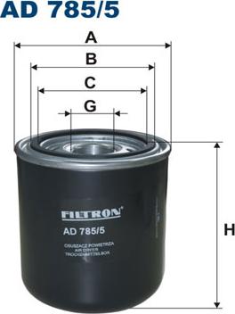 Filtron AD 785/5 - Element filtrant uscator aer, compresor parts5.com