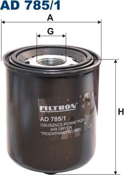 Filtron AD 785/1 - Element filtrant uscator aer, compresor parts5.com