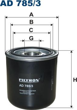 Filtron AD 785/3 - Element filtrant uscator aer, compresor parts5.com