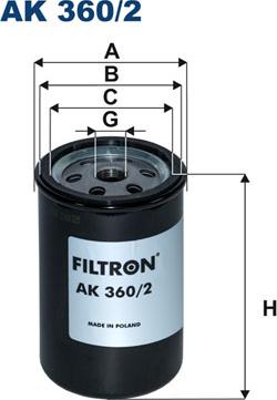 Filtron AK360/2 - Filtru aer parts5.com