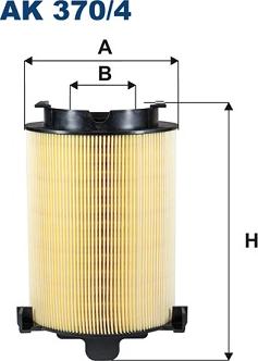 Filtron AK370/4 - Filtr powietrza parts5.com