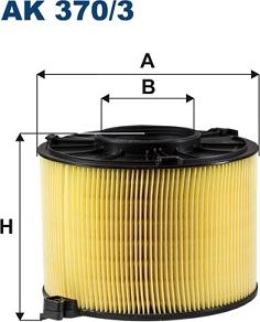 Filtron AK370/3 - Filtru aer parts5.com