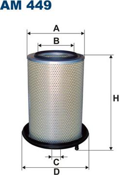 Filtron AM449 - Légszűrő parts5.com