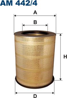 Filtron AM442/4 - Ilmansuodatin parts5.com