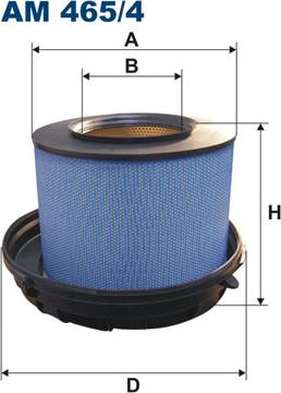 Filtron AM465/4 - Ilmansuodatin parts5.com
