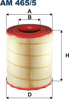 Filtron AM465/5 - Luftfilter parts5.com