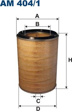 Filtron AM404/1 - Въздушен филтър parts5.com