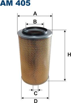 Filtron AM405 - Õhufilter parts5.com