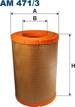 Filtron AM471/3 - Filtru aer parts5.com