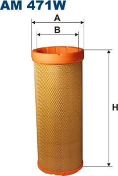 Filtron AM471W - Toisioilmasuodatin parts5.com