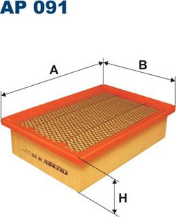 Filtron AP091 - Zracni filter parts5.com