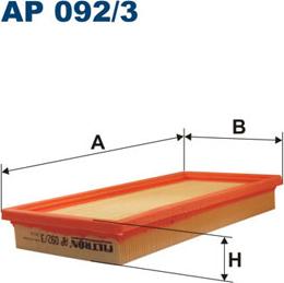 Filtron AP092/3 - Filter za vazduh parts5.com