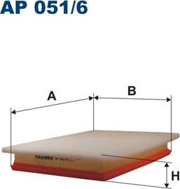 Filtron AP051/6 - Filtro de aire parts5.com