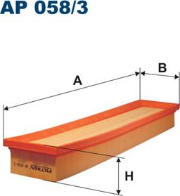 Filtron AP058/3 - Zracni filter parts5.com