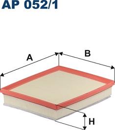 Filtron AP 052/1 - Filtr powietrza parts5.com