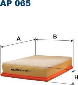 Filtron AP065 - Filtru aer parts5.com