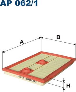 Filtron AP062/1 - Légszűrő parts5.com