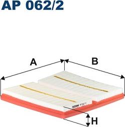 Filtron AP062/2 - Vzduchový filter parts5.com