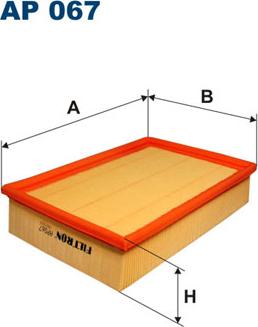 Filtron AP067 - - - parts5.com