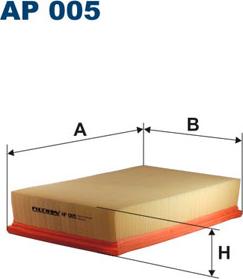 Filtron AP005 - Φίλτρο αέρα parts5.com