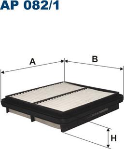 Filtron AP082/1 - Filtru aer parts5.com