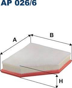 Filtron AP 026/6 - Filtru aer parts5.com
