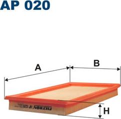 Filtron AP020 - Filtru aer parts5.com