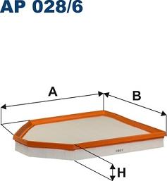 Filtron AP028/6 - Filter za vazduh parts5.com