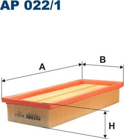 Filtron AP022/1 - Zracni filter parts5.com