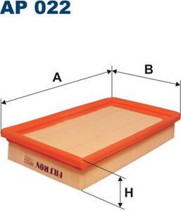 Filtron AP022 - Filtru aer parts5.com