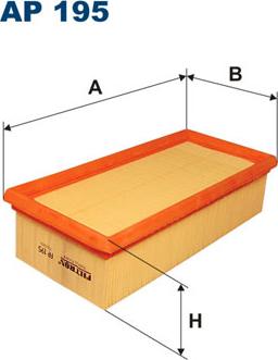 Filtron AP195 - Filtru aer parts5.com
