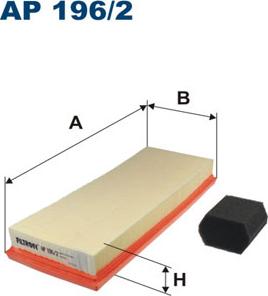 Filtron AP196/2 - Zracni filter parts5.com