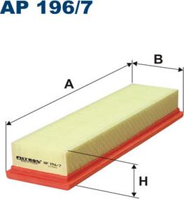 Filtron AP196/7 - Filtru aer parts5.com