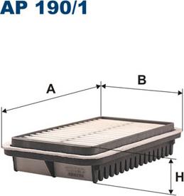 Filtron AP190/1 - Filtru aer parts5.com