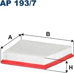 Filtron AP 193/7 - Filtru aer parts5.com