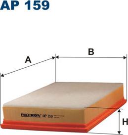 Filtron AP159 - Filtru aer parts5.com