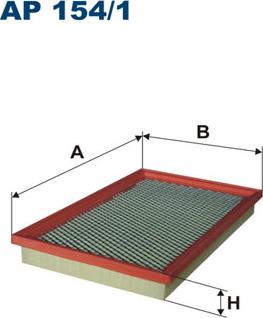 Filtron AP154/1 - Légszűrő parts5.com