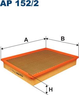 Filtron AP152/2 - Filtro de aire parts5.com