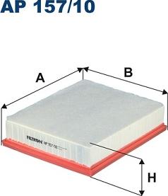 Filtron AP 157/10 - Filtru aer parts5.com