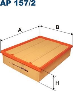 Filtron AP157/2 - Filtre à air parts5.com