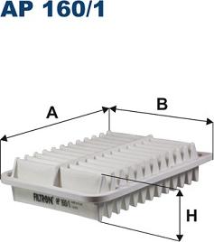 Filtron AP160/1 - Φίλτρο αέρα parts5.com