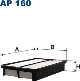 Filtron AP160 - Filtru aer parts5.com