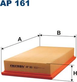 Filtron AP161 - Filtru aer parts5.com