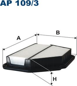 Filtron AP109/3 - Filtru aer parts5.com