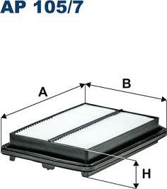 Filtron AP 105/7 - Φίλτρο αέρα parts5.com