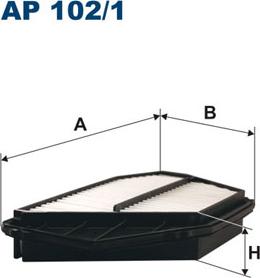 Filtron AP102/1 - Φίλτρο αέρα parts5.com