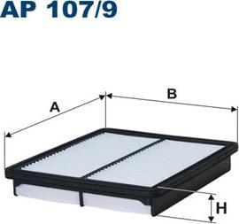 Filtron AP107/9 - Filtru aer parts5.com